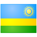 Flagge Ruanda