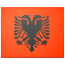 Flagge Albanien