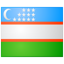 Flagge Usbekistan