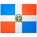 Flagge Dominikanische Republik