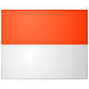 Flagge Indonesien