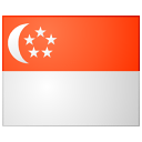 Flagge Singapur