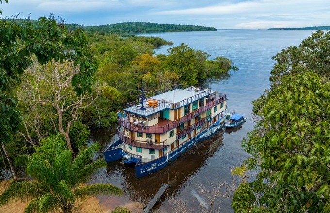 Amazonas, MS Jangada news bild